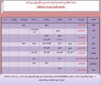 برنامه هفتگی پزشکان متخصص کلینیک تخصصی بیمارستان امام موسی کاظم (ع) شهرستان زرین دشت  26مهرتا  2 آبان ماه1404